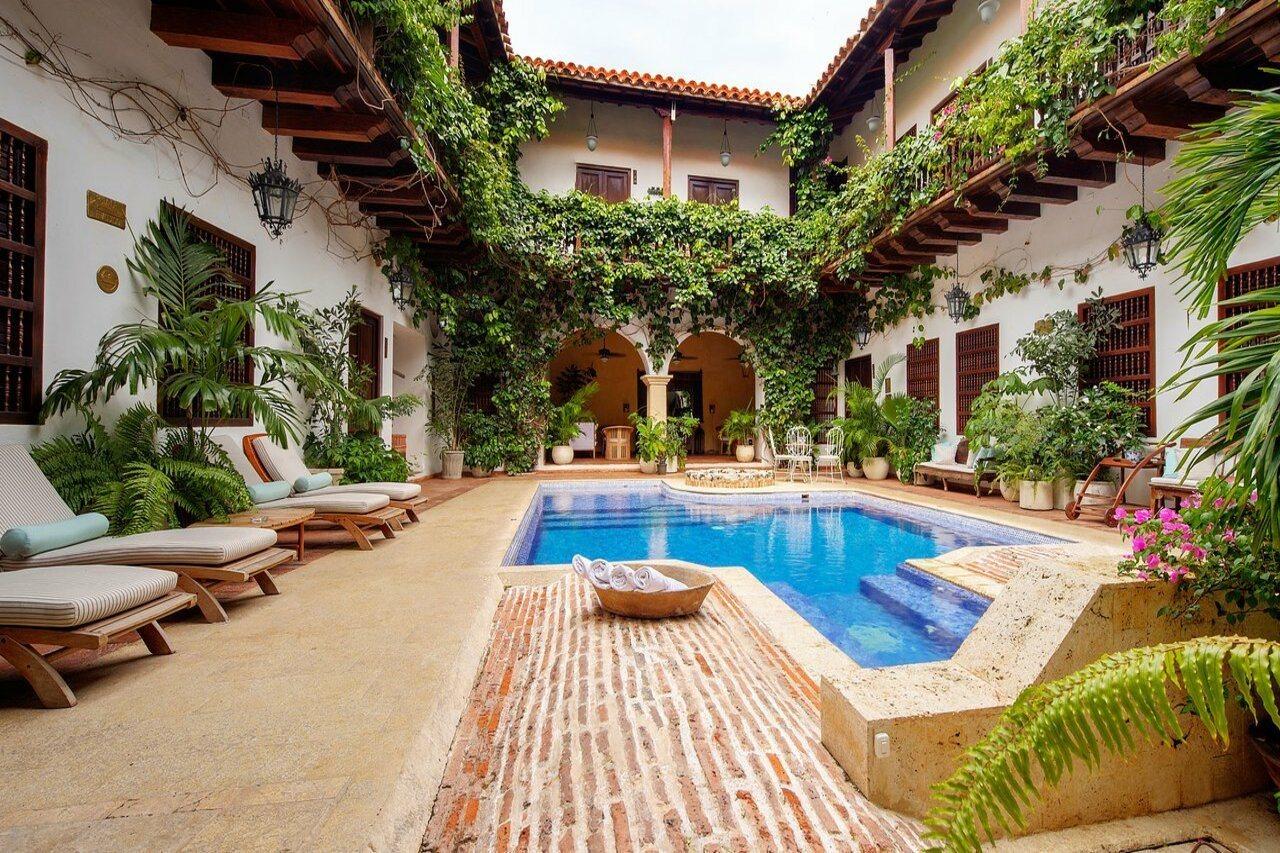 Hotel Boutique Casa Del Arzobispado Cartagena Екстер'єр фото