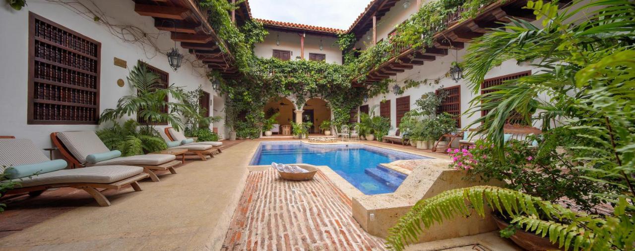 Hotel Boutique Casa Del Arzobispado Cartagena Екстер'єр фото