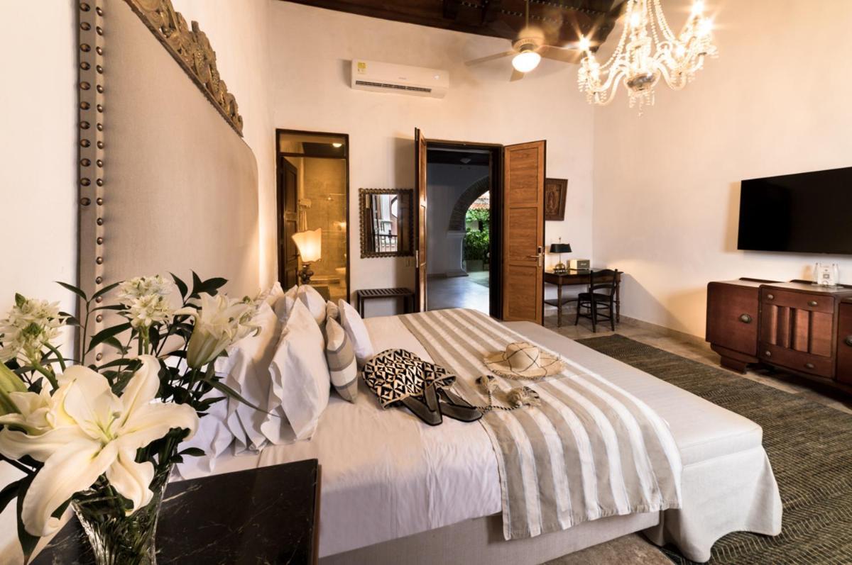 Hotel Boutique Casa Del Arzobispado Cartagena Екстер'єр фото